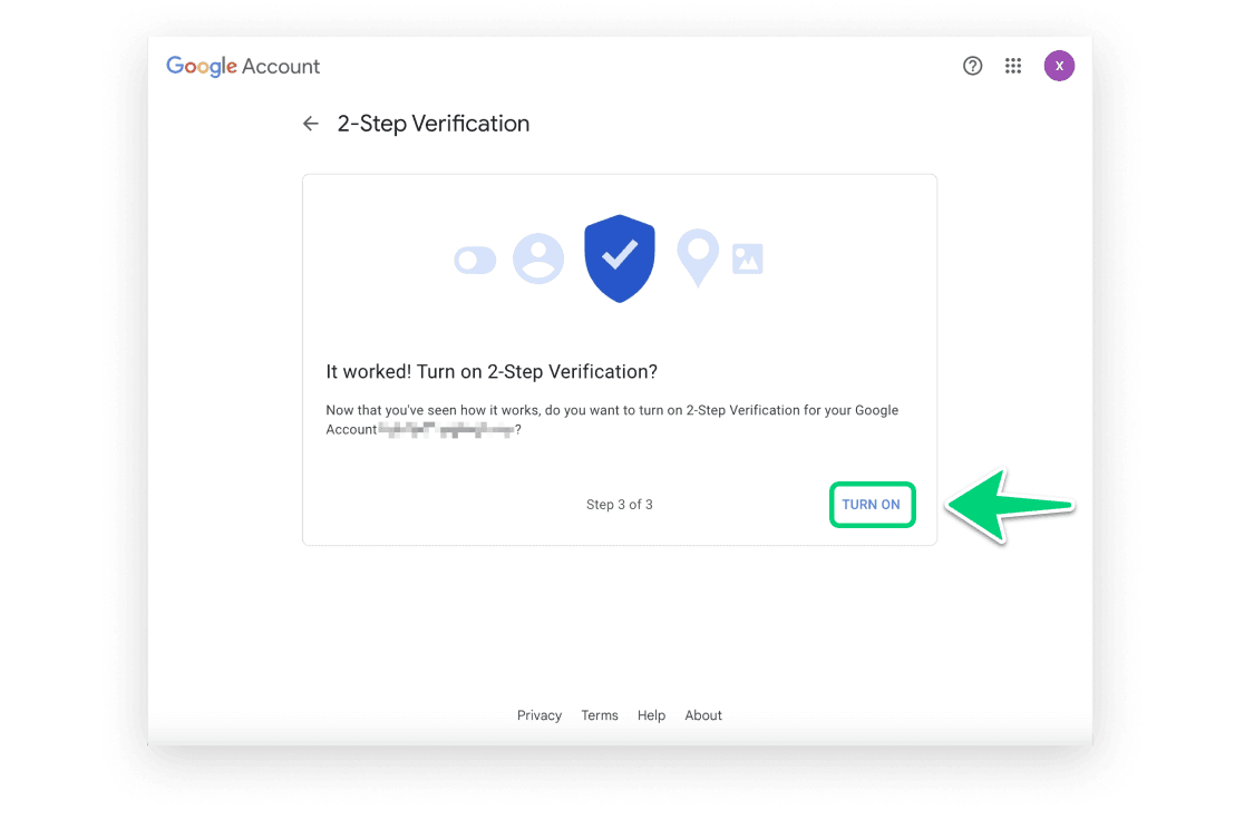 Google 2FA Step 6 Image