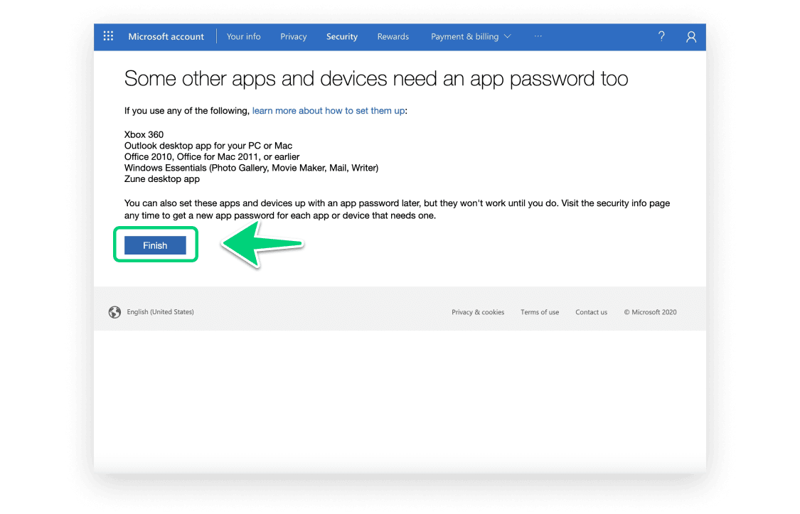 Microsoft 2FA Step 11 Image