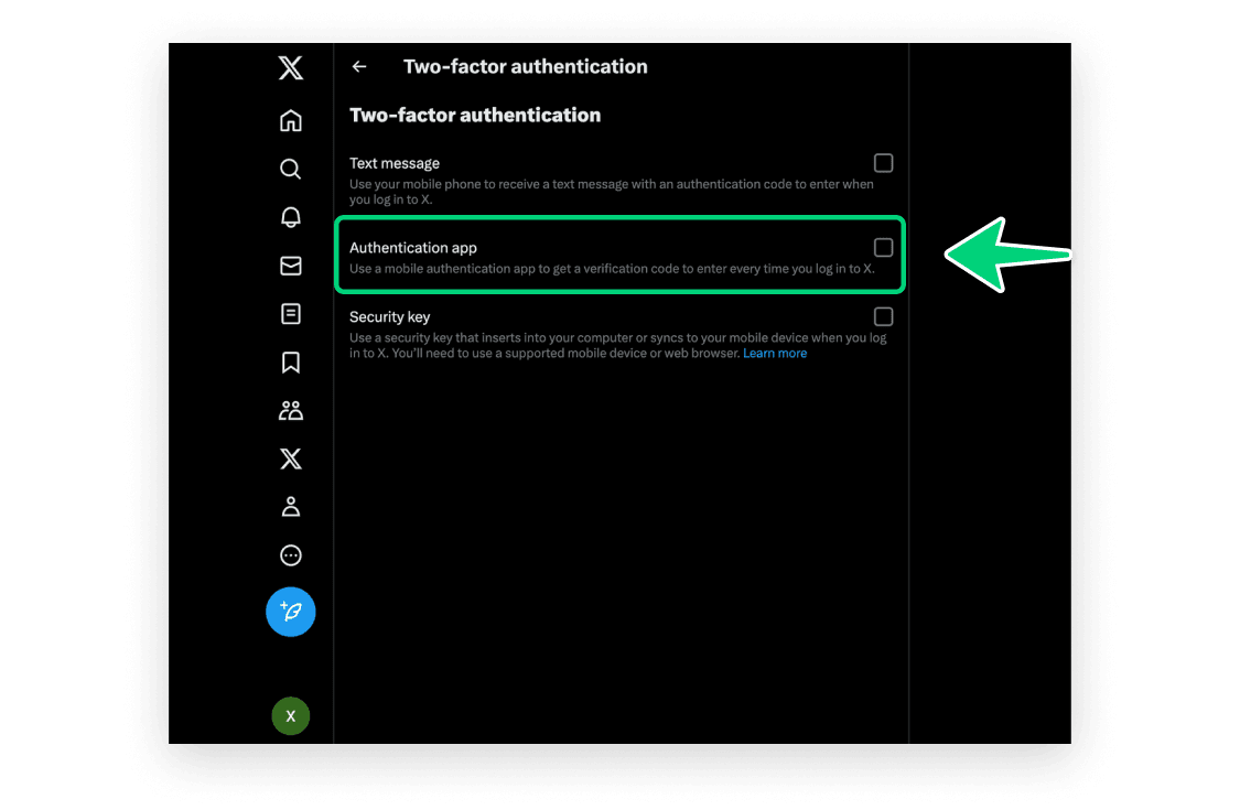 X (Twitter) Step 6 Image